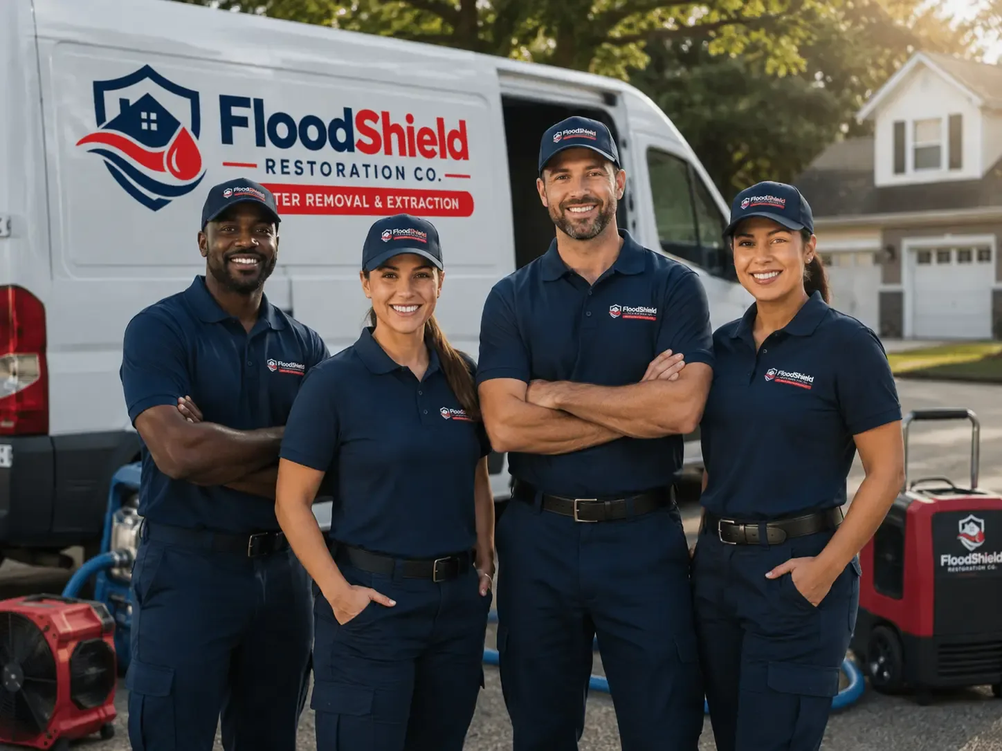 Flood Damage Restoration company in Broadbent, OR